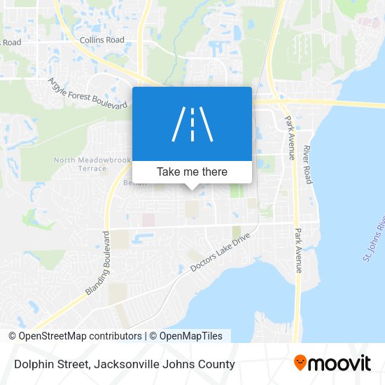 Mapa de Dolphin Street