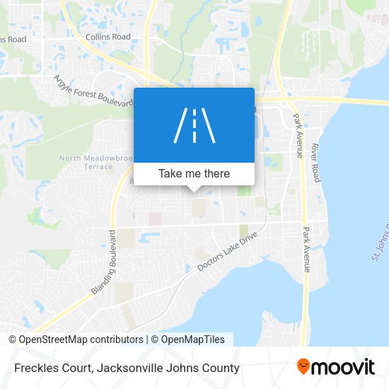 Freckles Court map