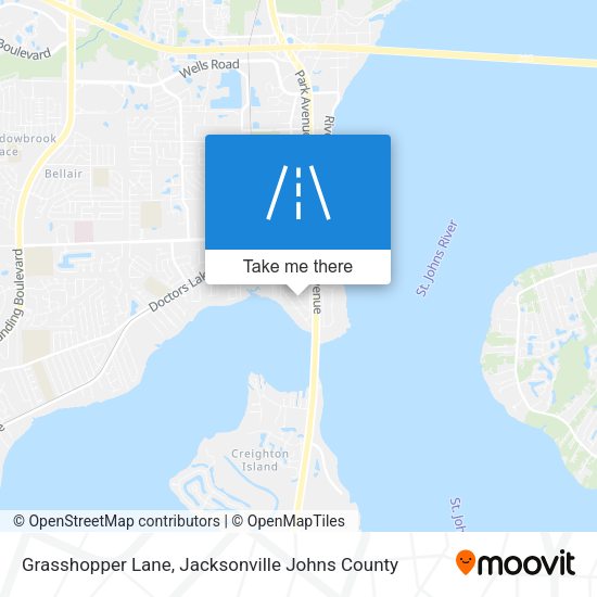 Mapa de Grasshopper Lane