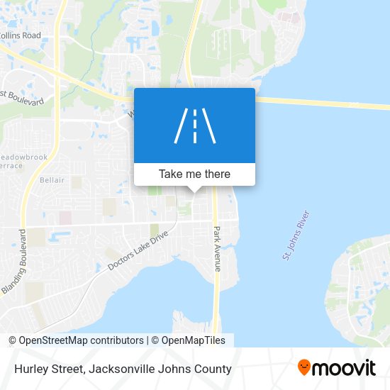 Hurley Street map