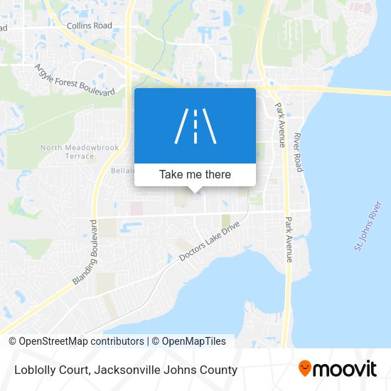 Loblolly Court map