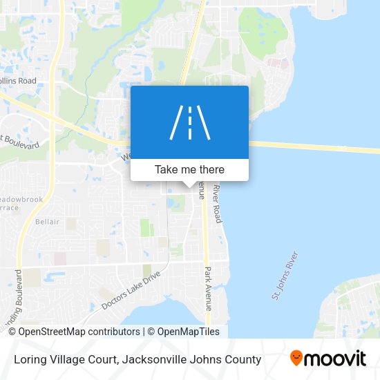 Loring Village Court map