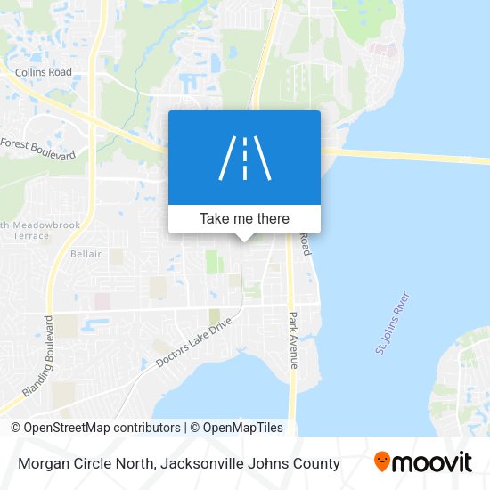 Mapa de Morgan Circle North