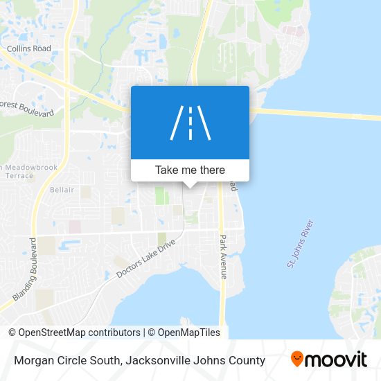 Morgan Circle South map