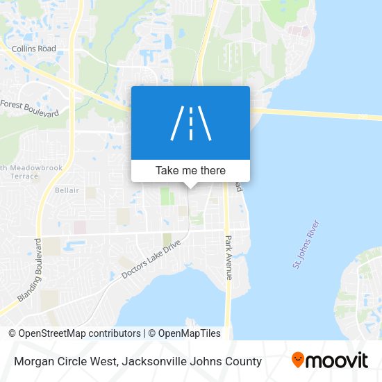 Mapa de Morgan Circle West