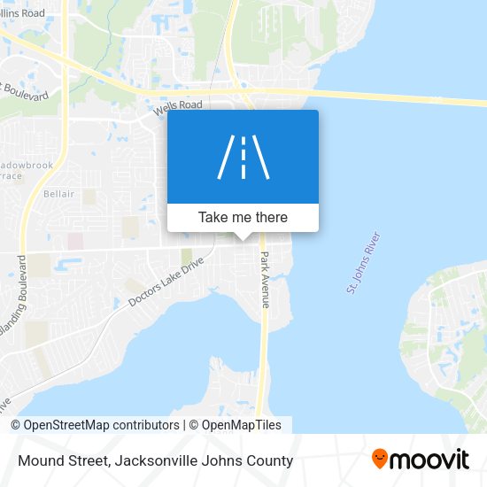 Mound Street map