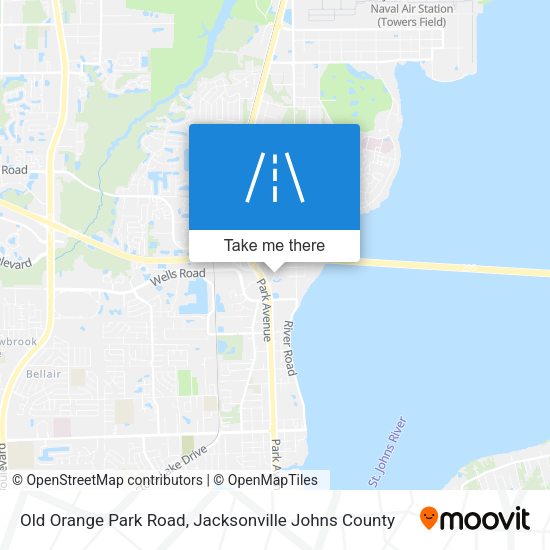 Mapa de Old Orange Park Road