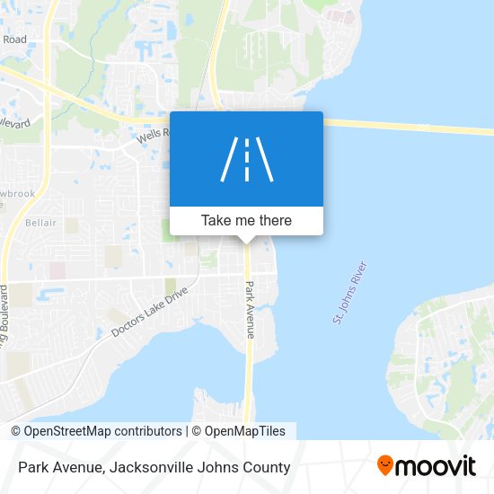 Park Avenue map