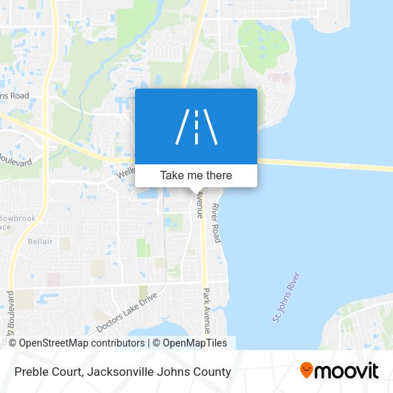 Preble Court map