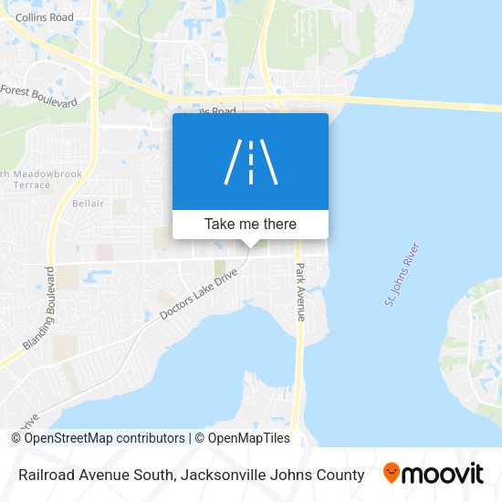 Mapa de Railroad Avenue South