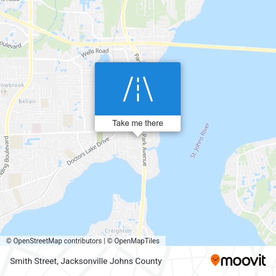 Smith Street map