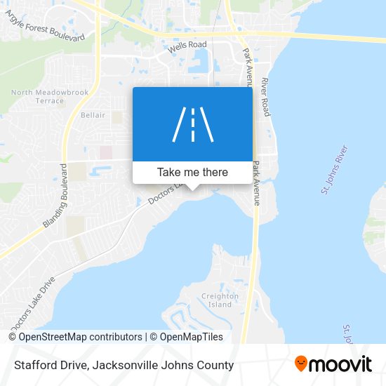 Stafford Drive map