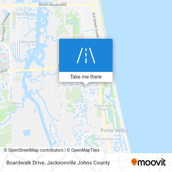 Boardwalk Drive map