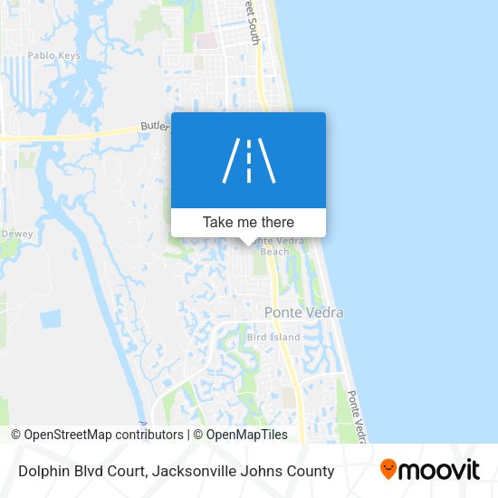 Dolphin Blvd Court map