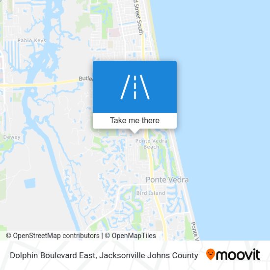 Dolphin Boulevard East map