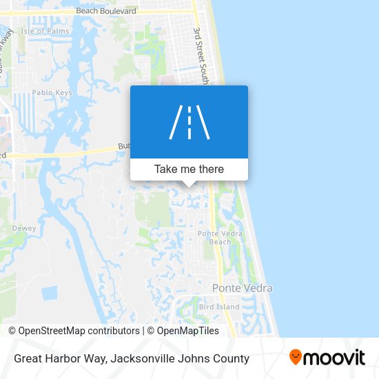 Mapa de Great Harbor Way