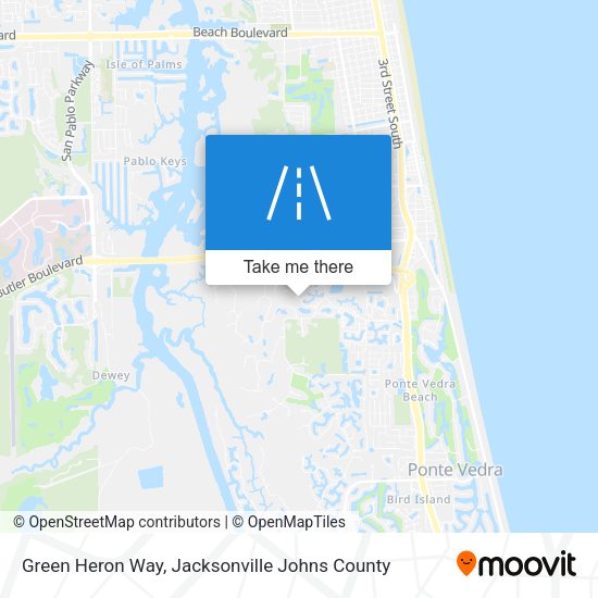 Mapa de Green Heron Way