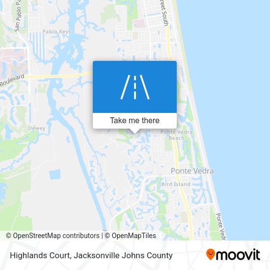 Highlands Court map