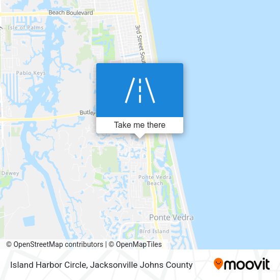 Mapa de Island Harbor Circle