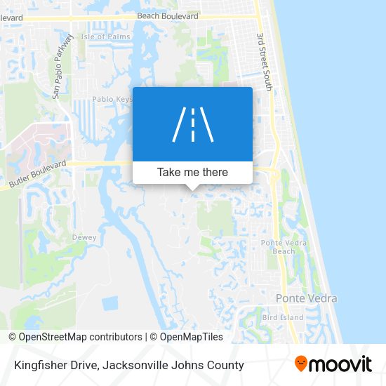 Mapa de Kingfisher Drive