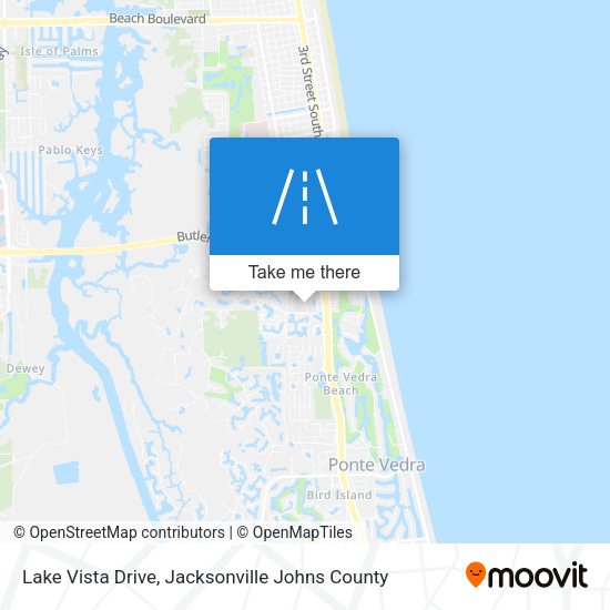 Lake Vista Drive map