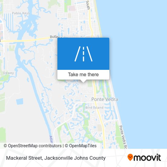 Mapa de Mackeral Street