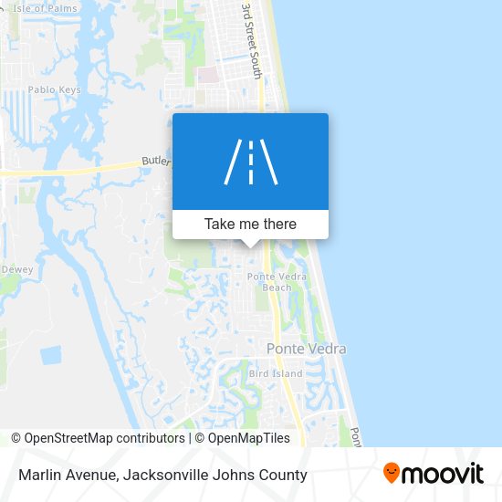 Mapa de Marlin Avenue
