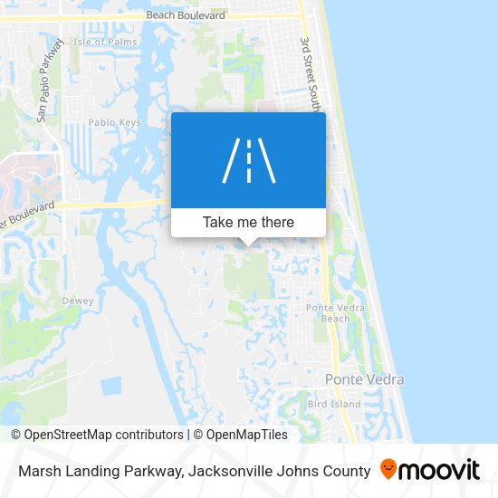 Marsh Landing Parkway map