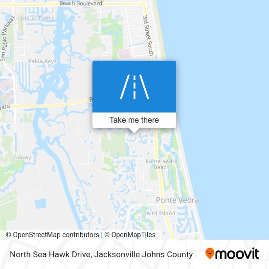 Mapa de North Sea Hawk Drive