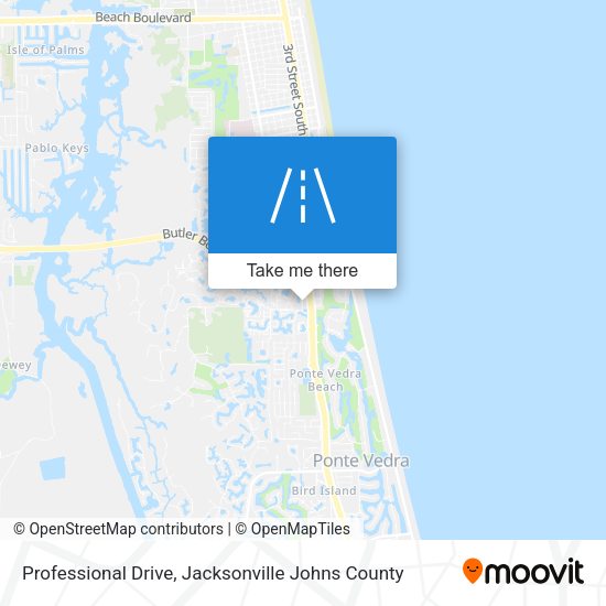 Professional Drive map