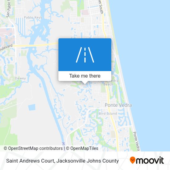 Mapa de Saint Andrews Court