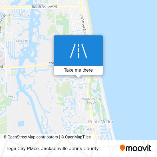 Tega Cay Place map
