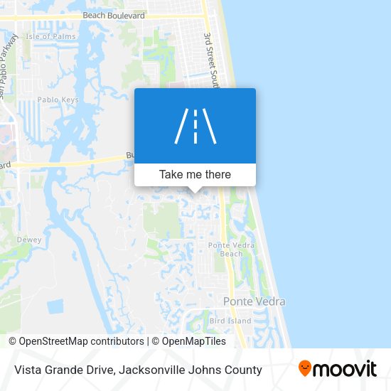 Vista Grande Drive map