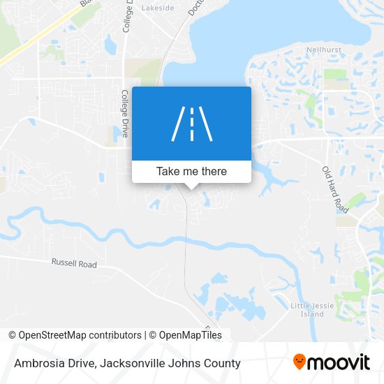 Ambrosia Drive map