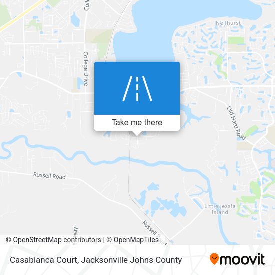 Casablanca Court map