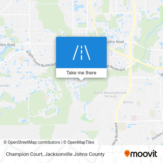 Champion Court map