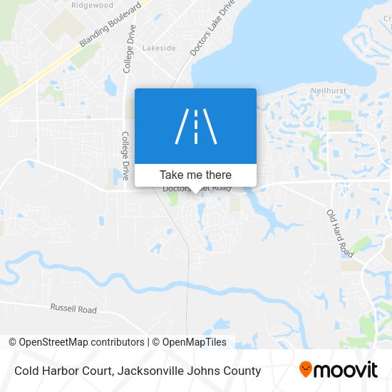 Cold Harbor Court map