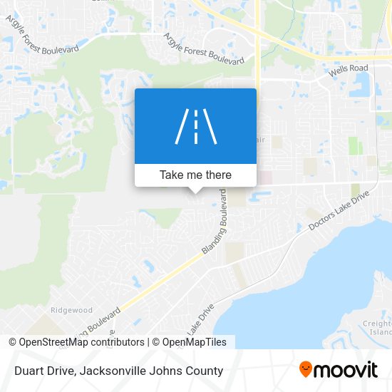 Duart Drive map