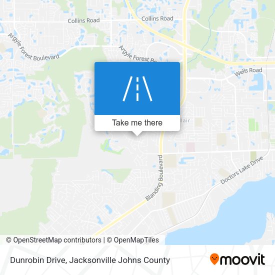 Dunrobin Drive map