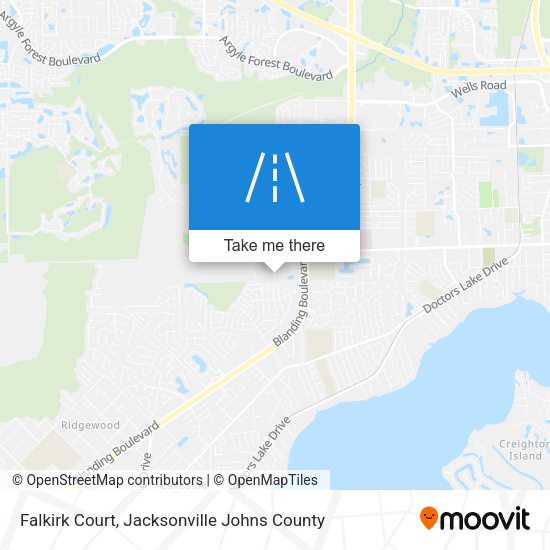 Falkirk Court map