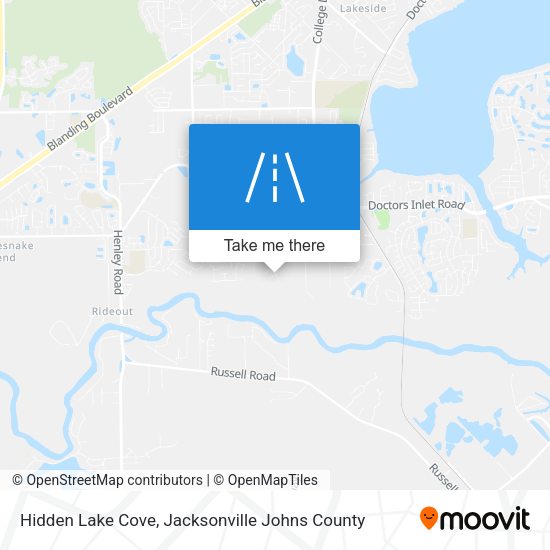 Mapa de Hidden Lake Cove