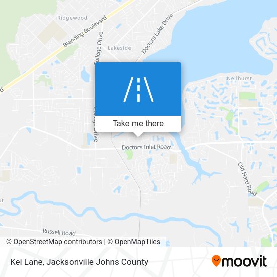 Kel Lane map
