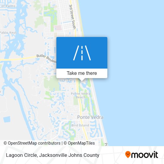 Lagoon Circle map