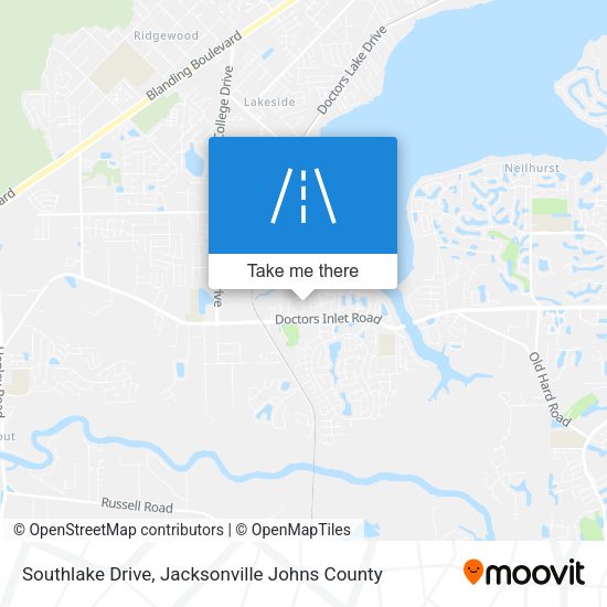 Southlake Drive map