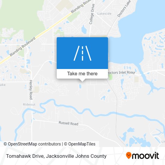 Mapa de Tomahawk Drive