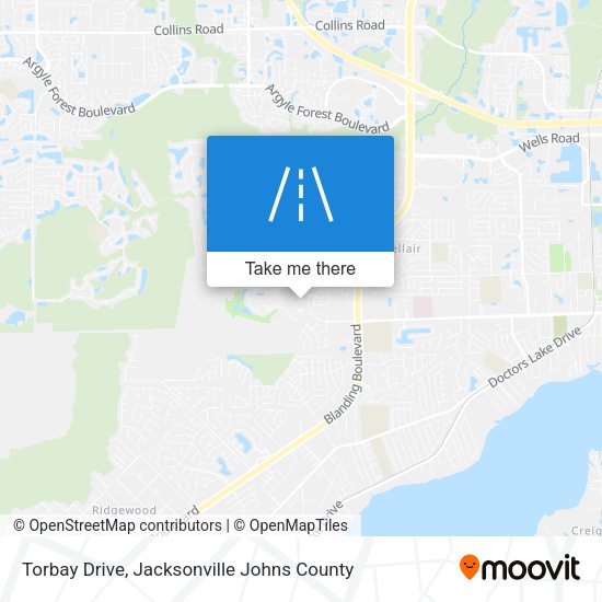 Mapa de Torbay Drive