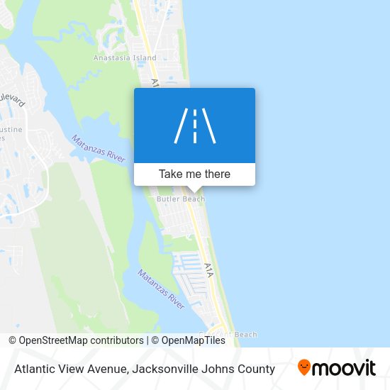 Mapa de Atlantic View Avenue