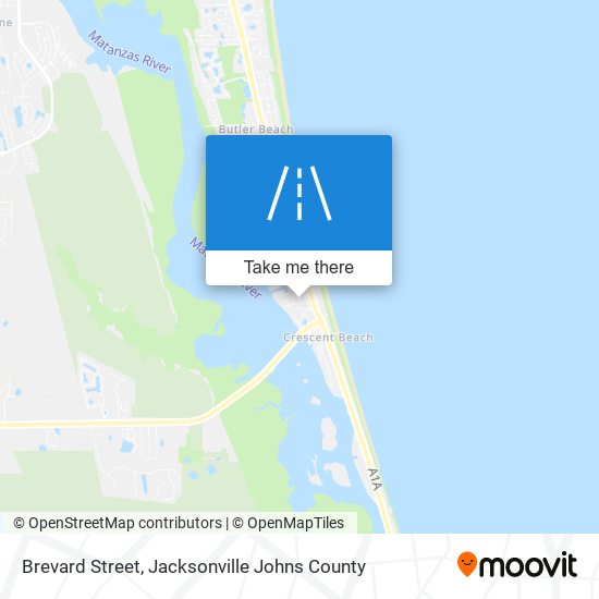 Brevard Street map