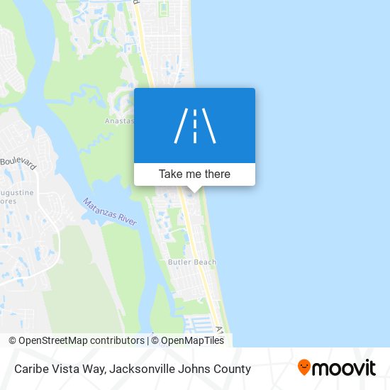 Caribe Vista Way map