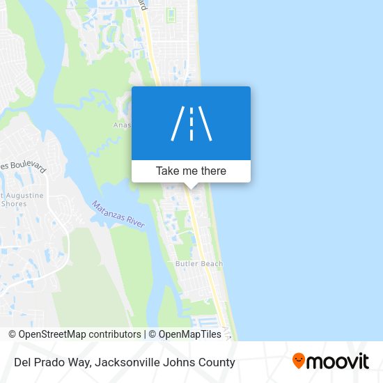 Del Prado Way map